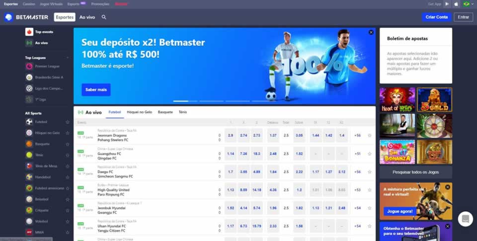 Jogos aposta online